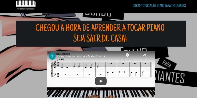  Curso Tutorial de Piano para Iniciantes - João Paulo Rodrigues 