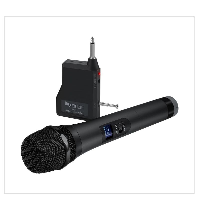 Microfone sem fio - Fifine Technology 