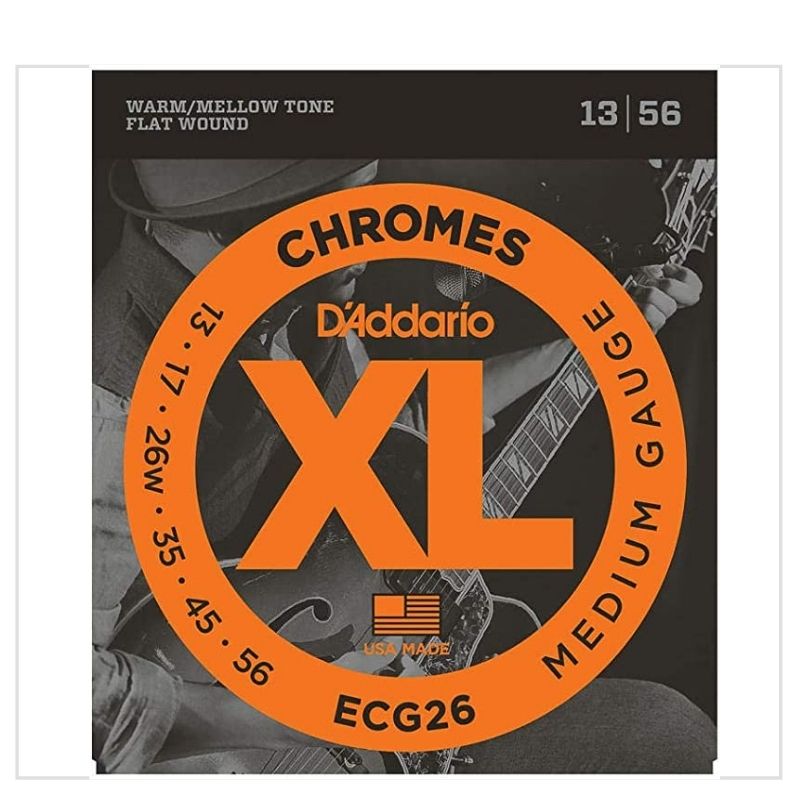 1. Encordoamento XL Chromes ECG26 - D'Addario
