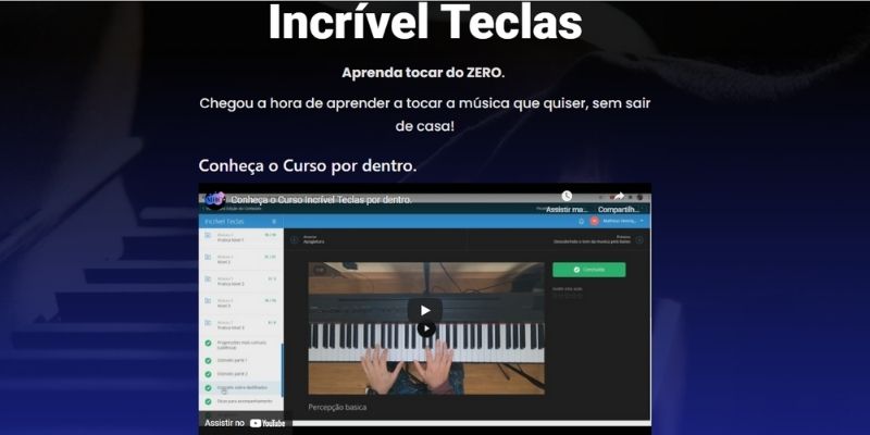Curso Incrível Teclas - Matheus Caldari