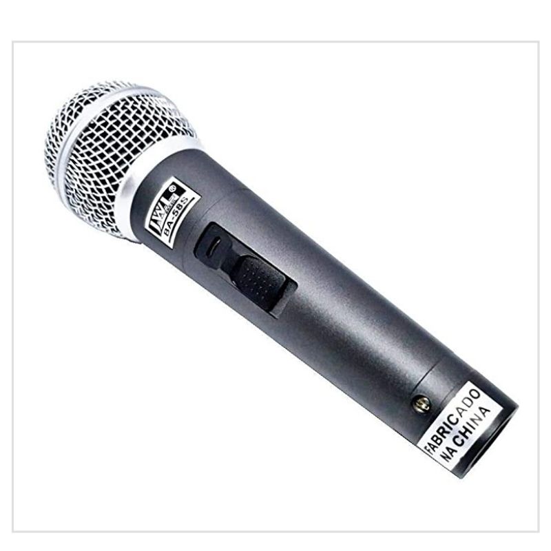 Microfone profissional com fio BA58S - JWL