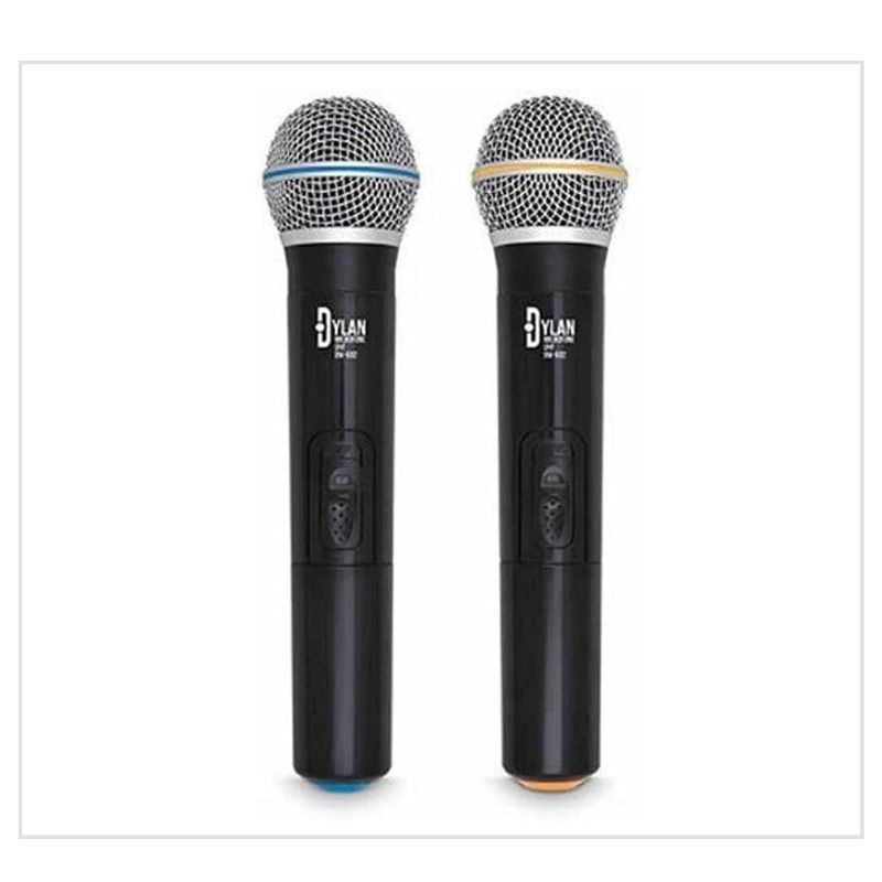 Microfone sem fio Duplo UHF DW-602 - Dylan