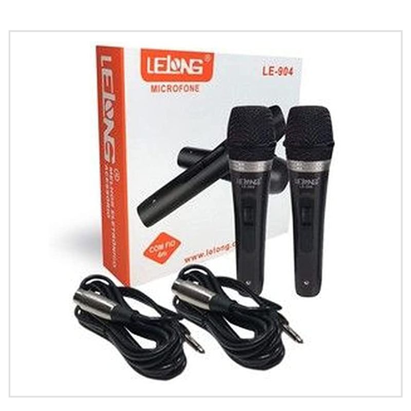 Microfone LE -904 C/Fio - Lelong