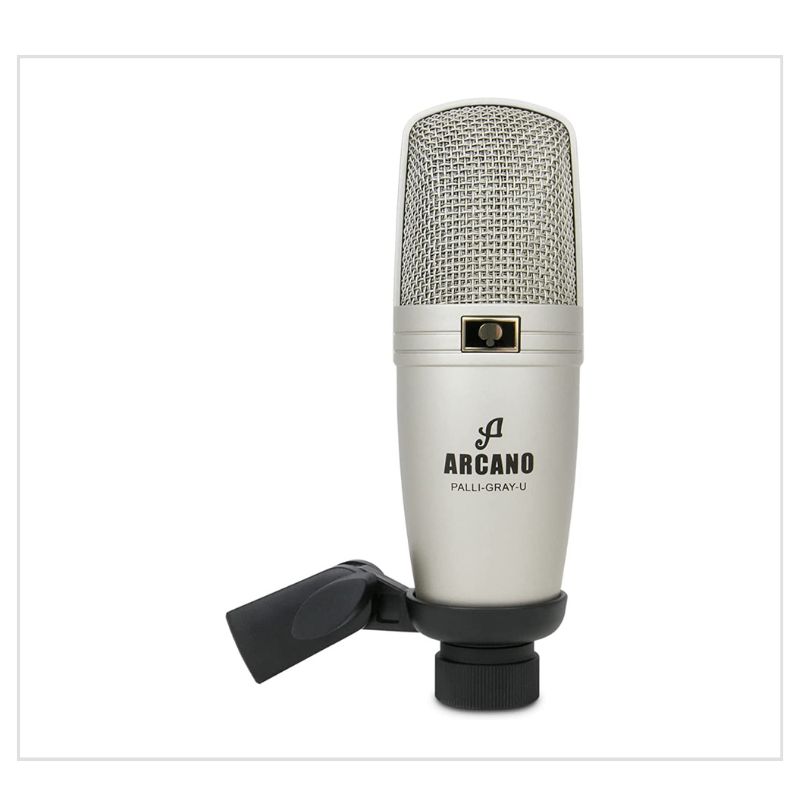 Microfone condensador USB PALLI-GRAY-U - Arcano