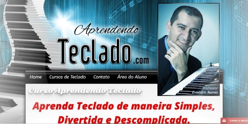 Curso Aprendendo Teclado - Evandro Nunes